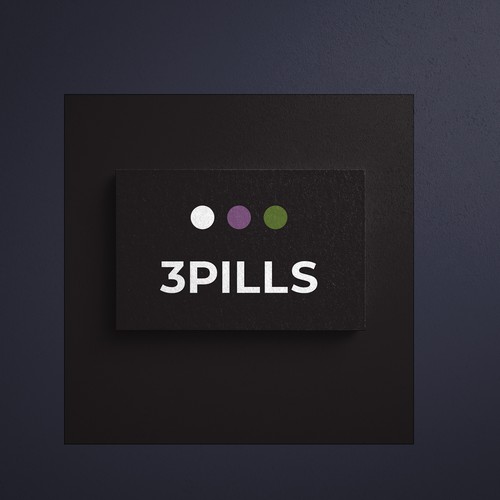 bold logo for gym pills