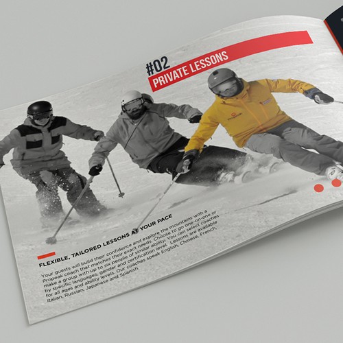 Propeak snow sport brochure