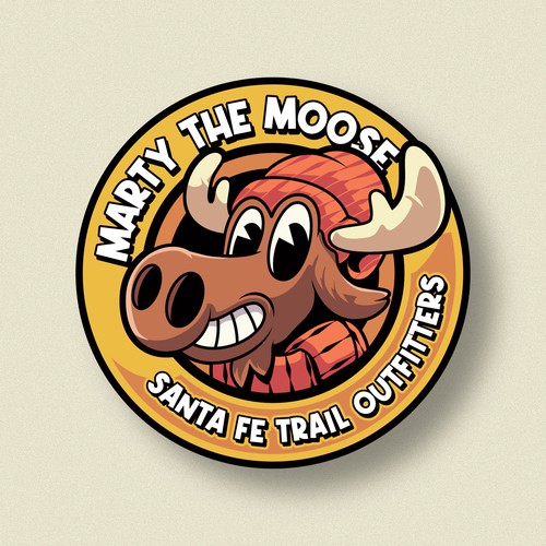 Marty The Moose X Santa FE Trail Outfitters