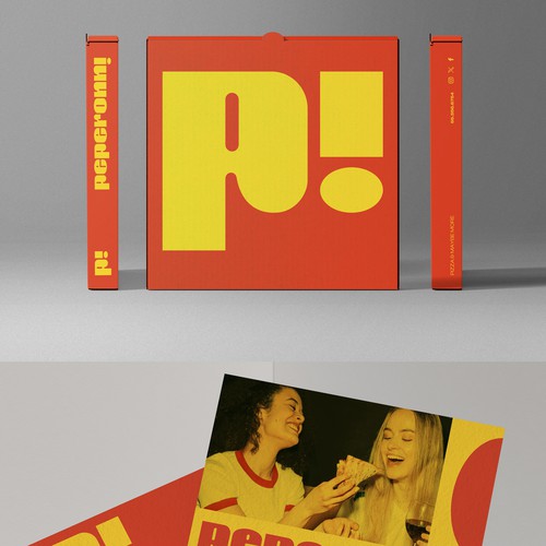 PEPERONNI PIZZA & MAYBE MORE / Visual Identity