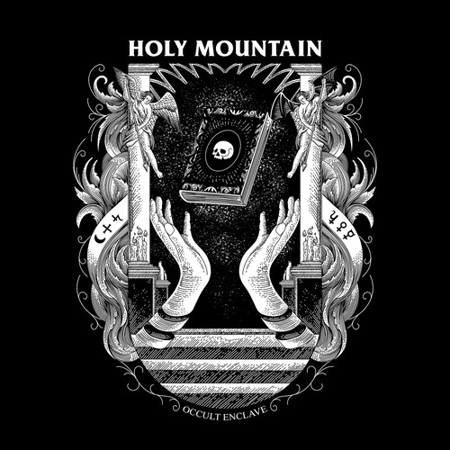 T-shirt design illustration, for Holy Mountain.