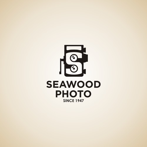 Seawood Photo logo concept for photograpy