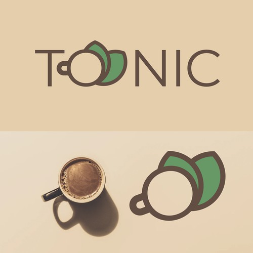 Logo for specialty coffee and healthy snacks