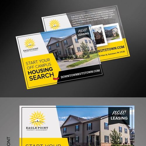 Real Estate Postcard Design