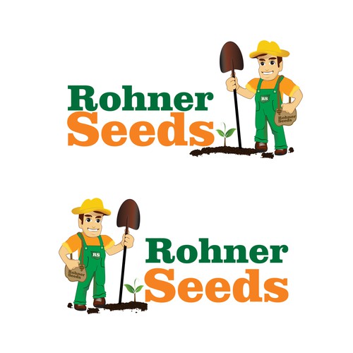Create a logo for Rohner Seeds to be used on our website and seed packets
