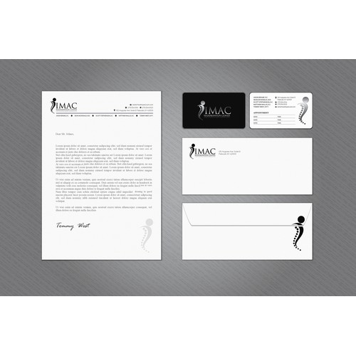 Imac stationery design