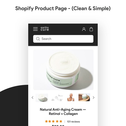 Shopify Product Page Design