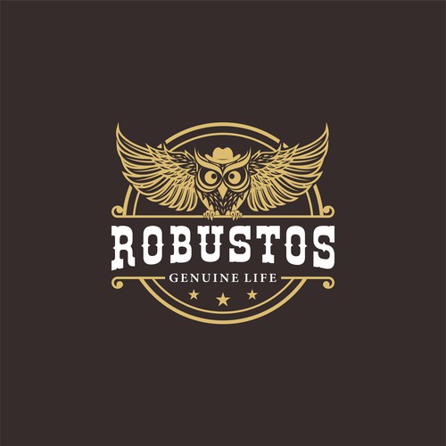 Robustos-vintage emblem