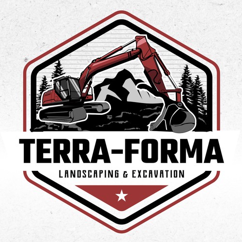 Hexagonal Logo design for Terra-Forma