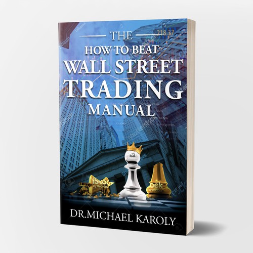 Book cover design where the little guy can beat Wall Street