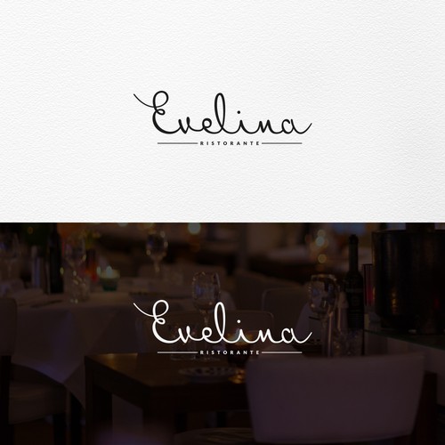 Logo Design Restaurant Evelina