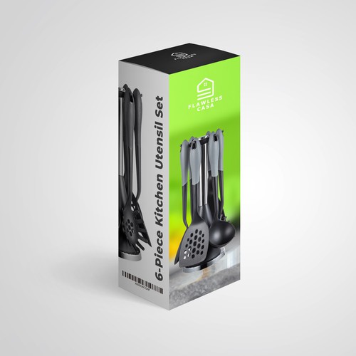 Kitchen Utensil Set Package Design