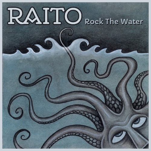 Raito~Album Art & Band Logo : Rock The Water