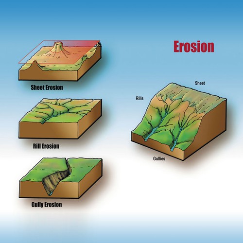 Soil Erosion diagram