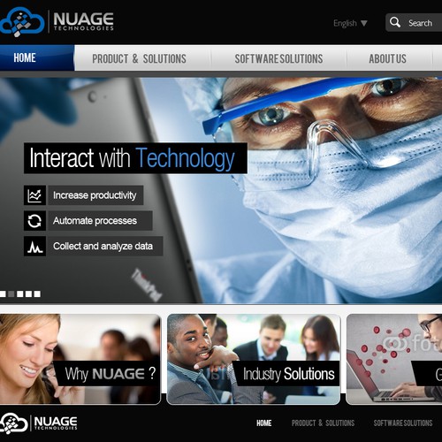 Nuage Technologies needs a new website design