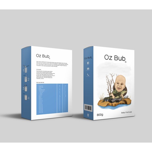 Oz bub Design Packaging