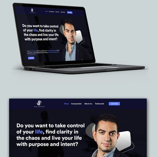 Sam Shargo Landing Page/Website 