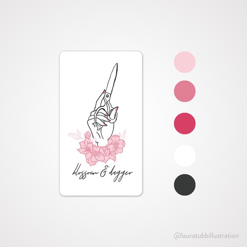 Blossom & Dagger Branding