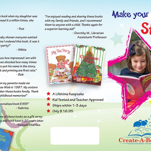 Create-A-Book Brochure