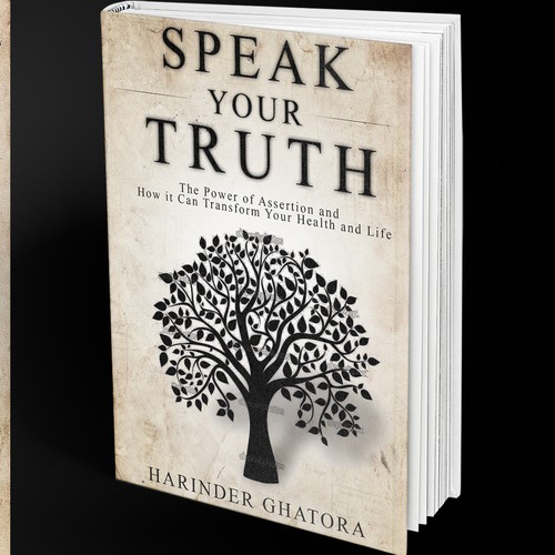 Create a cover for a book entitled "Speak Your Truth"