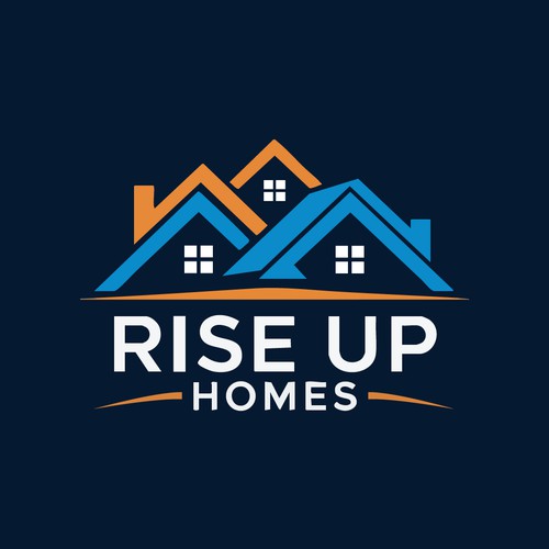 Rise Up Homes Logo Design