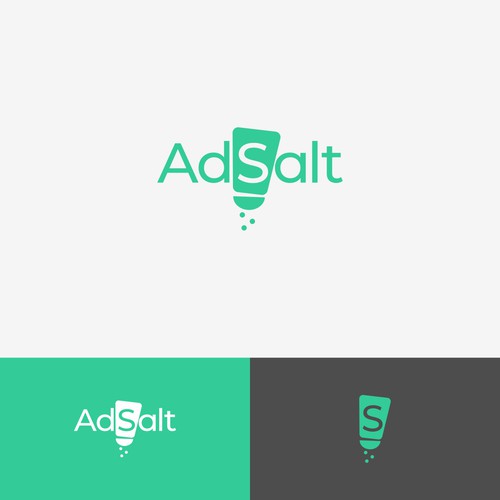 Salt shaker logo