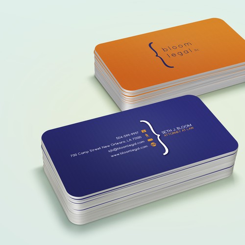 Business card for Bloom Legal LLC