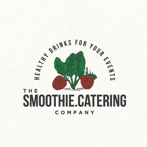 Logo design for smoothie catering company 
