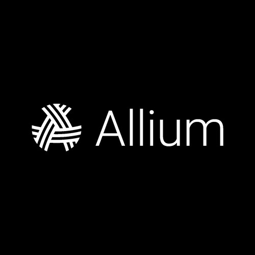 Exelent icon for Allium logo