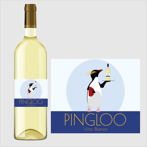 Pingloo Wine Label