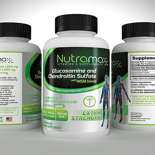 Product label for Nutramaxx