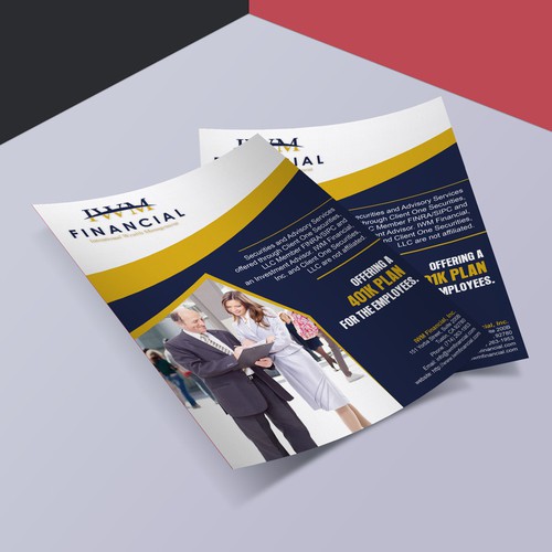 flyer concept for IWM Financial