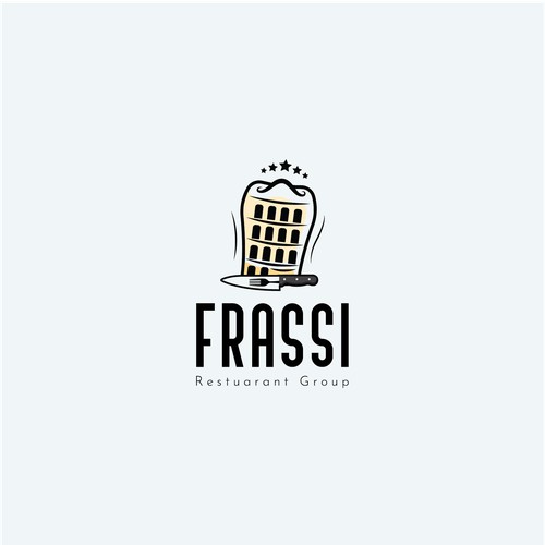 Elegant playful logo italian restaurant