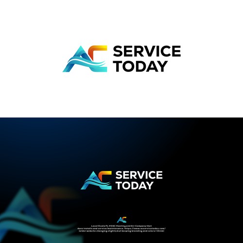 AC initial logo design