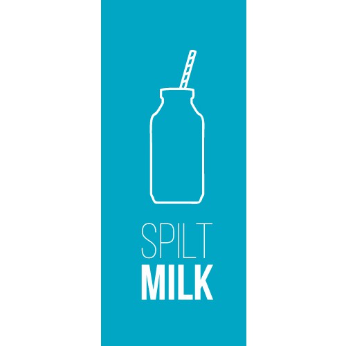 Got Milk? Spilt Milk is looking for a new logo, all dairy/retro signage fans apply!