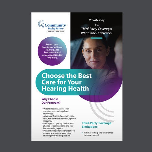 Hearing Instrument Treatment Program - COUNTERTOP DISPLAY