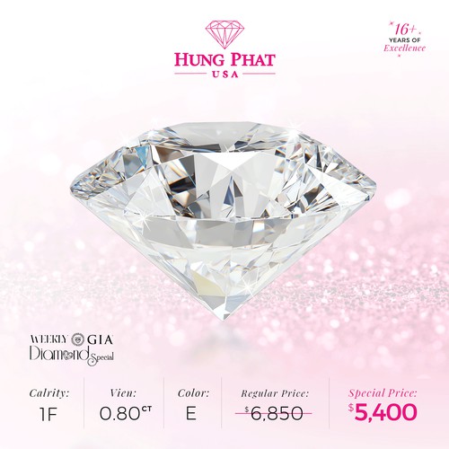 Luxury diamond ad template!!!
