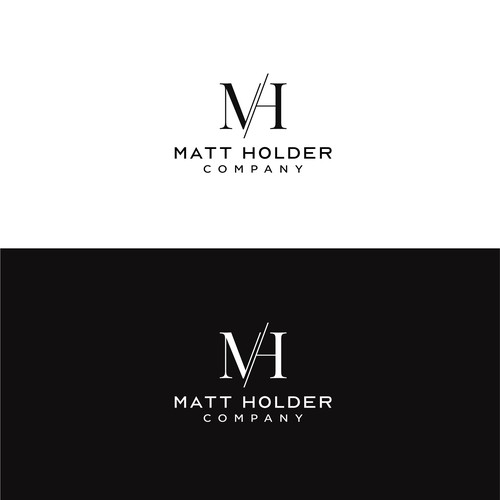 Minimalist and Modern Logo for Matt Holder