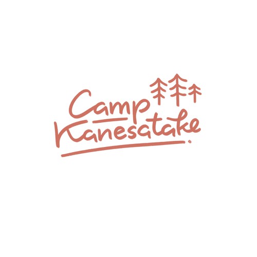 Camp Kanesatake Handwritting Logo