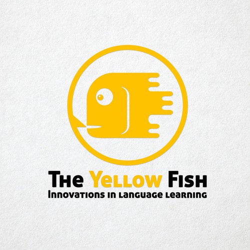 Logo for a language learning blog 