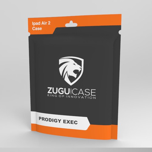 Simple, clean iPad Case Packaging for ZUGU CASE (formally ZooGue)