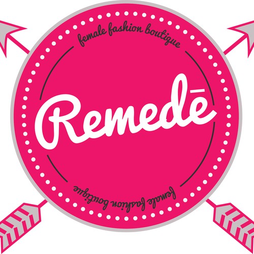 Logo for a female fashion boutique - Remedē