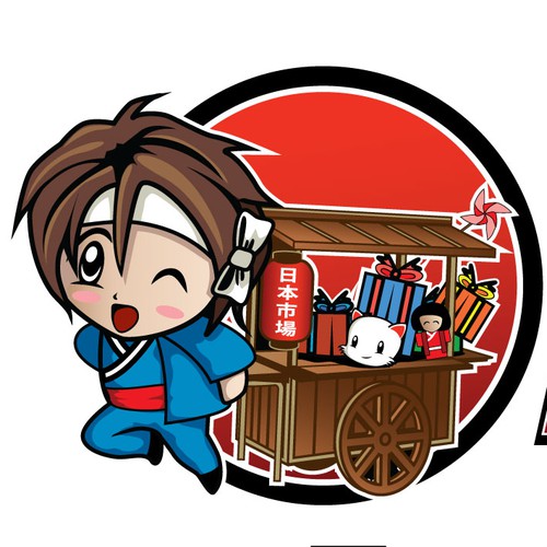 logo for japanese anime shop
