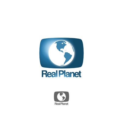 Logo Design for Real Planet Entertainment