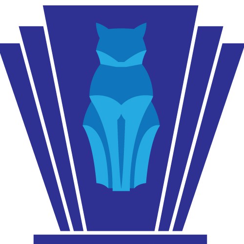 Art Deco Movie Theater Logo