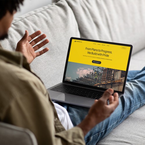 BuildWIse co. - Landing Page Design