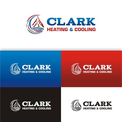 Create the next logo for Clark Heating & Cooling