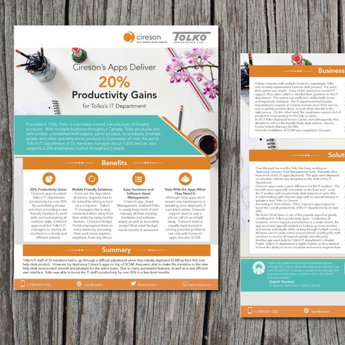 IT Case Study Brochure