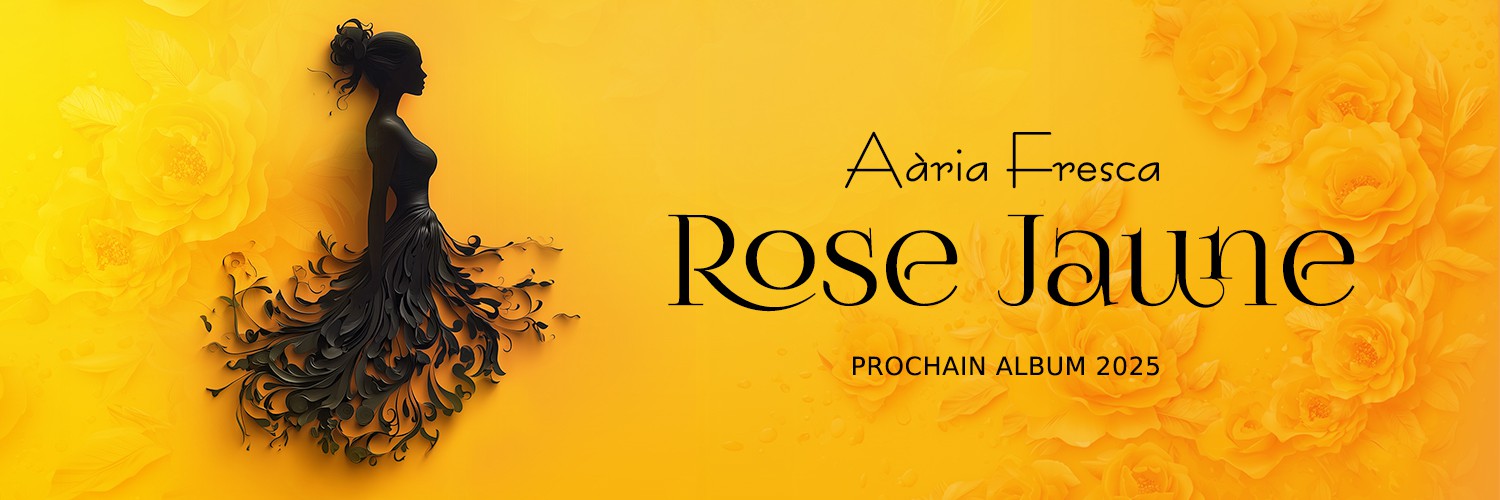 Pochette "Rose Jaune »