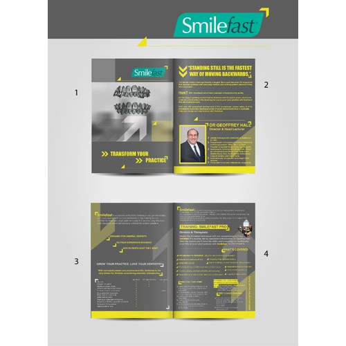 Create an attention grabbing A4 brochure! Detailed style guide and mock up included!